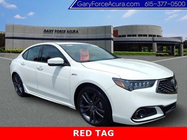 2019 Acura Tlx W A Spec Pkg Red Leather With Navigation Awd